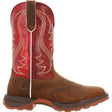 Durango Maverick Xp Men's Ventilated with InsulKul™ Work Boots Ddb0479 In Briar Brown And Crimson Red - TLW Shoes