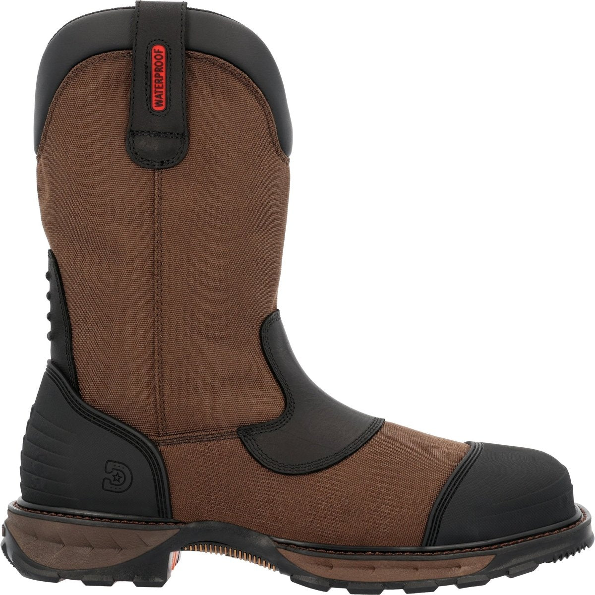 Durango Maverick Xp Men's Composite Toe Waterproof Work Boots Ddb0480 In Burly Brown And Black - TLW Shoes