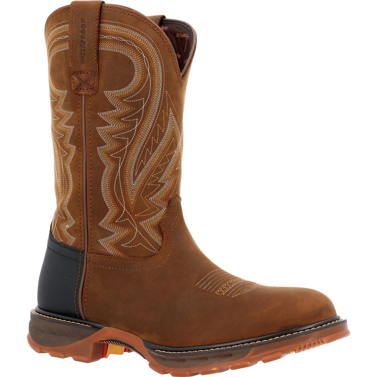 Durango Maverick Xp Men's Waterproof Work Boots Ddb0481 In Coyote Brown - TLW Shoes