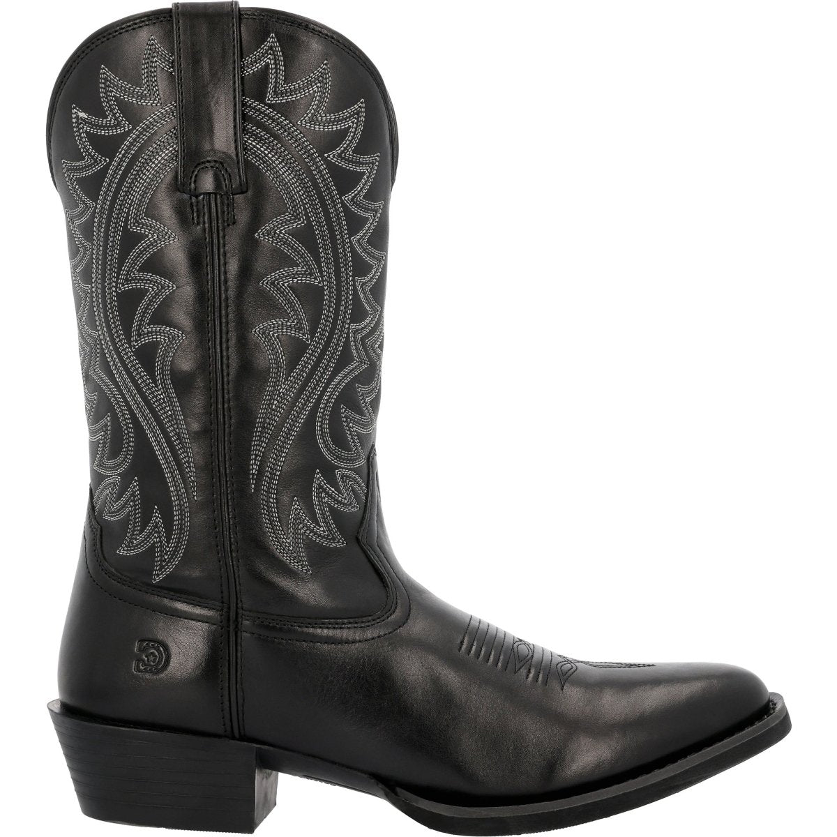 Durango Shyloh Men's 12” Western Boots Ddb0485 In Polished Black Onyx - TLW Shoes