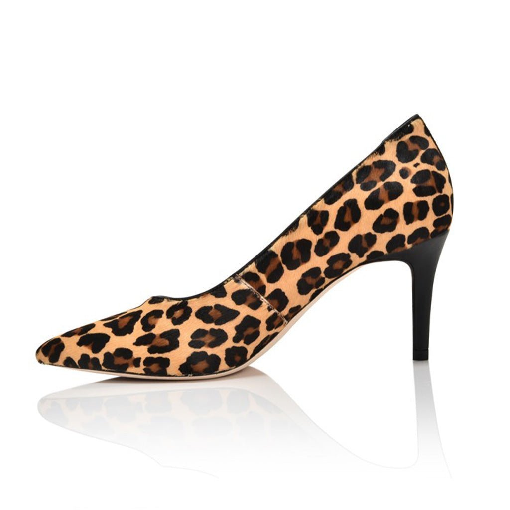 Deborah Leopard Lux Hair Calf - TLW Shoes