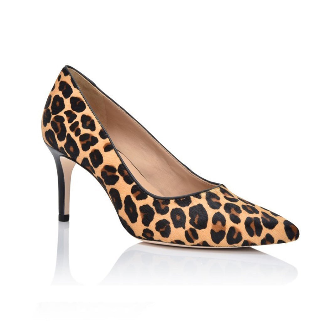 Deborah Leopard Lux Hair Calf - TLW Shoes