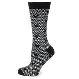 Disney Mickey Mouse Silhouette Chevron Sock - TLW Shoes