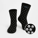 Polar Feet Fleece Socks - Domino - TLW Shoes