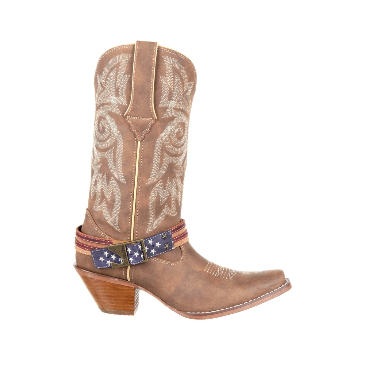 Durango Crush Women's Flag Accessory Western Boots Drd0208 In Brown - TLW Shoes