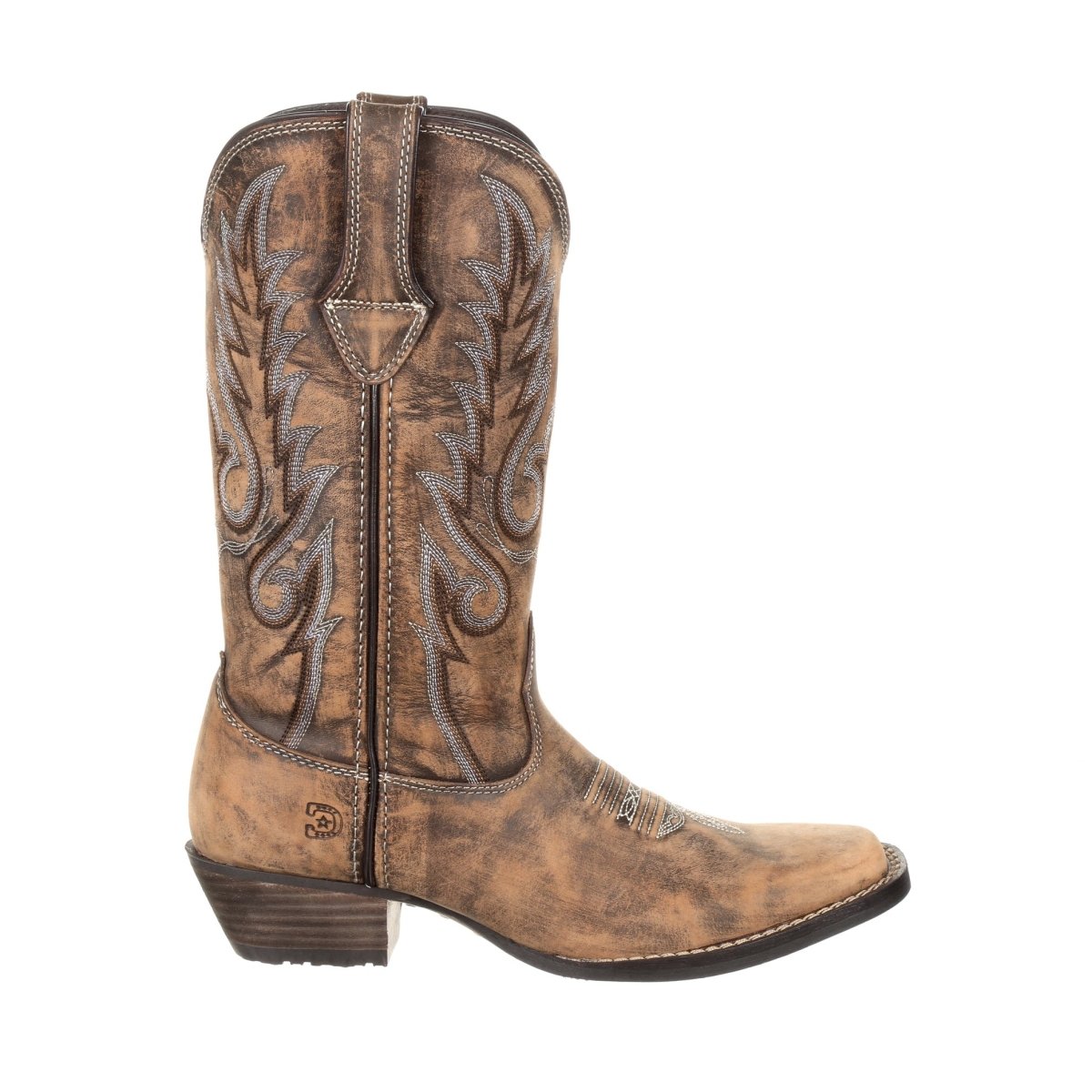 Durango Dream Catcher Women's Boots Drd0327 In Distressed Brown And Tan - TLW Shoes