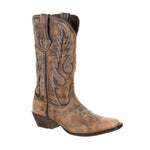 Durango Dream Catcher Women's Boots Drd0327 In Distressed Brown And Tan - TLW Shoes