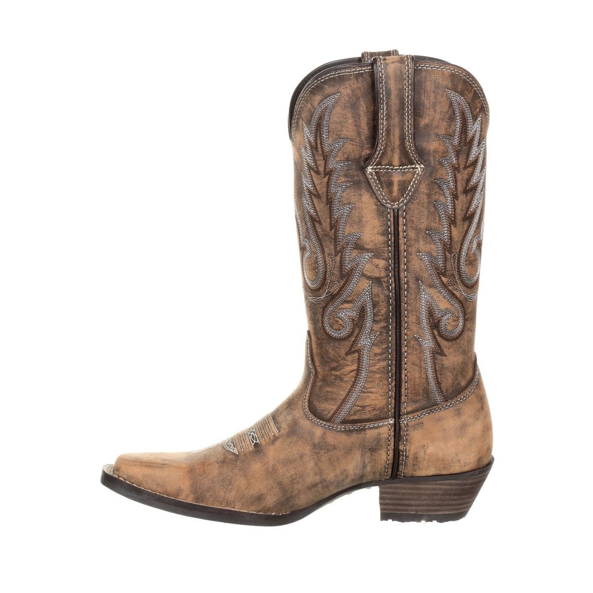 Durango Dream Catcher Women's Boots Drd0327 In Distressed Brown And Tan - TLW Shoes