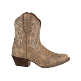 Durango Crush Women's Distressed Shortie Western Boots Drd0372 In Driftwood - TLW Shoes