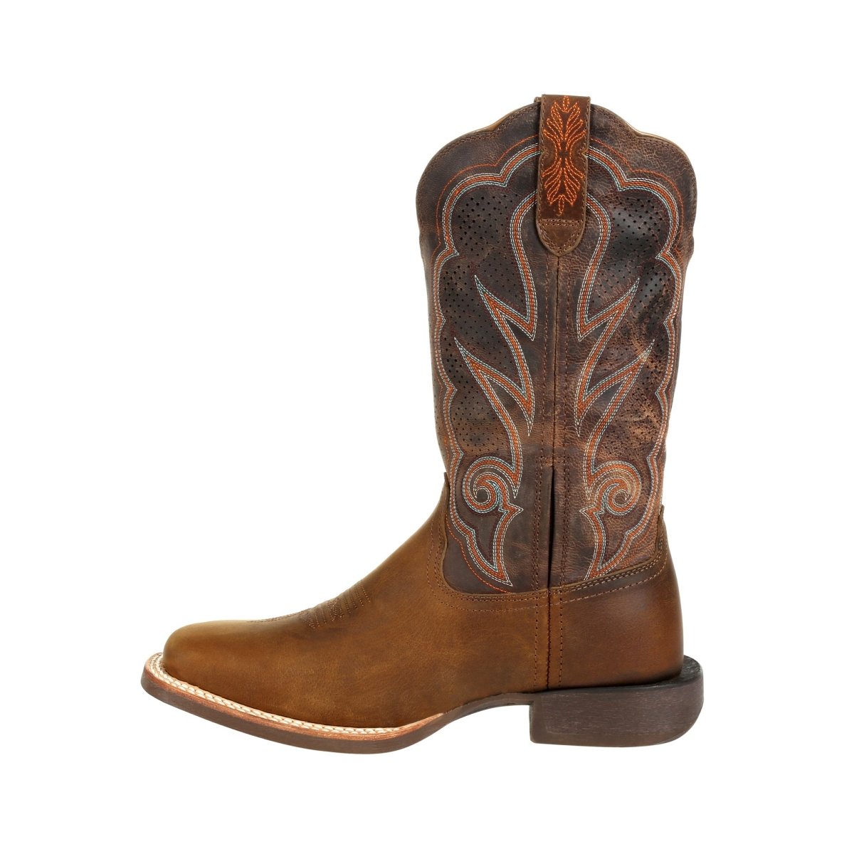 Durango Lady Rebel Pro Women's 12" Western Boots Drd0376 In Distressed Cognac - TLW Shoes