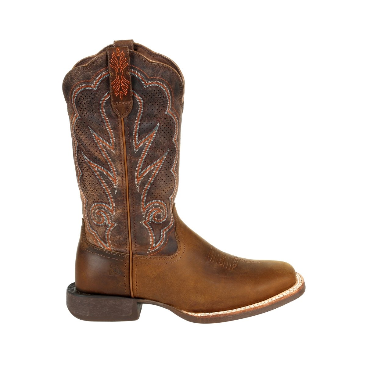 Durango Lady Rebel Pro Women's 12" Western Boots Drd0376 In Distressed Cognac - TLW Shoes