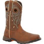 Durango Maverick Women's Steel Toe Waterproof Western Work Boots Drd0416 In Rugged Tan - TLW Shoes