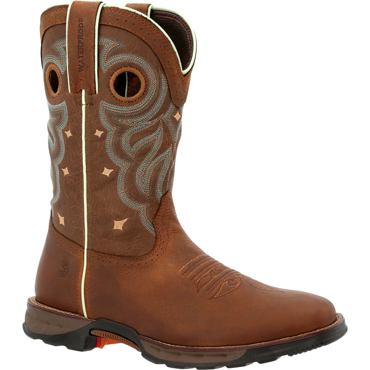 Durango Maverick Women's Waterproof Work Boots Drd0417 In Rugged Tan - TLW Shoes