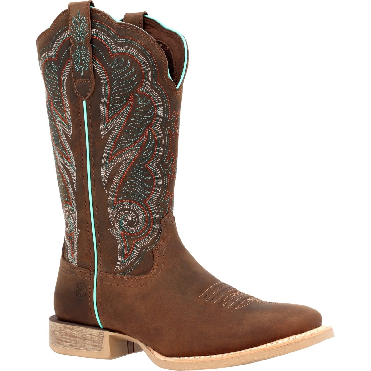 Durango Lady Rebel Pro Women's 12" Western Boots Drd0436 In Juniper Brown - TLW Shoes