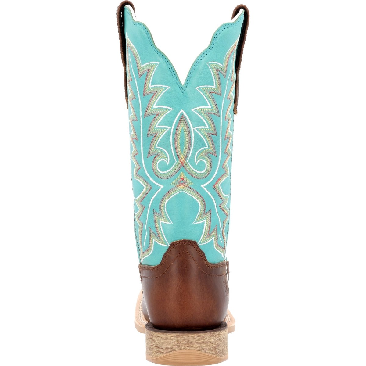 Durango Lady Rebel Pro Women's 12" Western Boots Drd0443 In Bay Brown And Arctic Blue - TLW Shoes