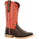 Durango Lady Rebel Pro Women's 12" Western Boots Drd0444 In Hickory And Chili Pepper - TLW Shoes