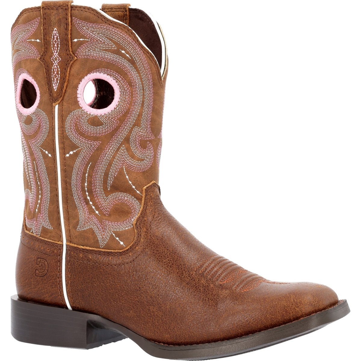 Durango Westward Women's 10” Western Pull - on Work Boots Drd0445 In Rosewood - TLW Shoes