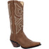 Durango Crush Women's 13” Western Boots Drd0451 In Milk Chocolate - TLW Shoes