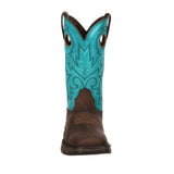 Durango Lady Rebel Women's Bar None Western Boots Dwrd016 In Brown Turquoise - TLW Shoes