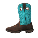 Durango Lady Rebel Women's Bar None Western Boots Dwrd016 In Brown Turquoise - TLW Shoes