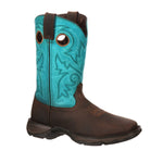 Durango Lady Rebel Women's Bar None Western Boots Dwrd016 In Brown Turquoise - TLW Shoes