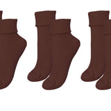 tittimitti® 100% Organic Combed Cotton Luxury Women's Socks 3 - Pack. Made in Italy. - TLW Shoes