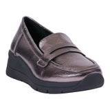 Women's Esther Pewter Loafers - TLW Shoes