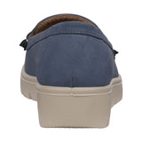 Women's Fallon Blue Penny Slip - On Loafer Flats - TLW Shoes
