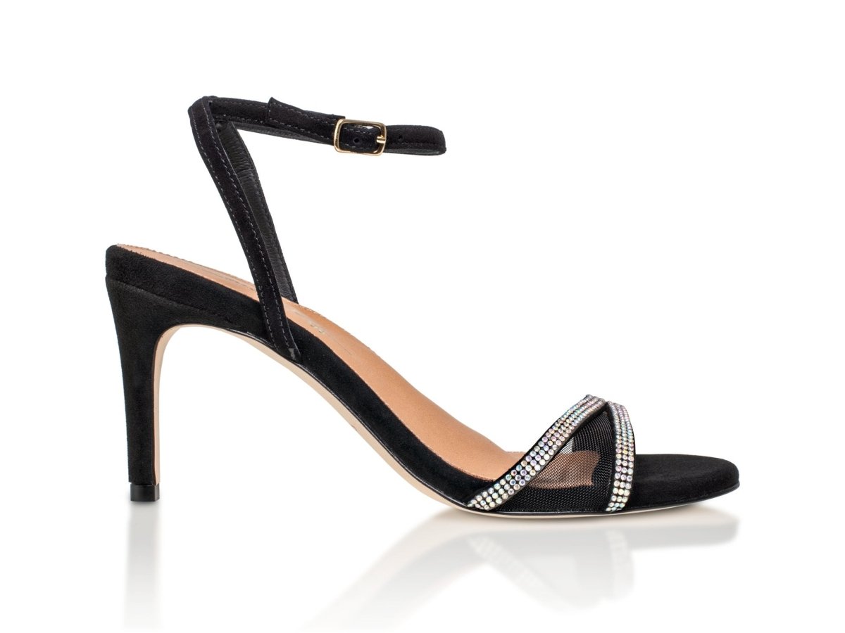 Fame Black Kid Suede - TLW Shoes