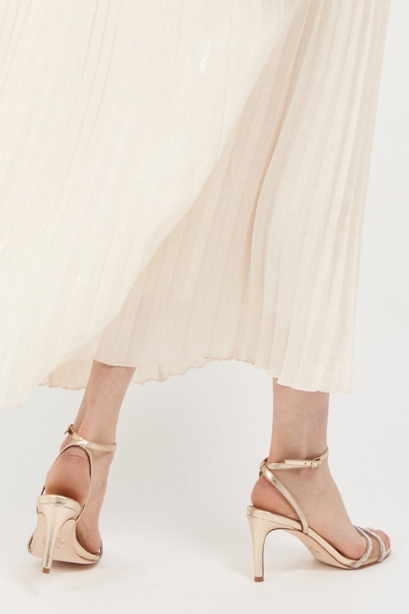 Fame Gold Metallic Luxury Kid Nappa - TLW Shoes