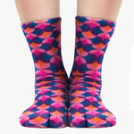 Polar Feet Fleece Tabi Socks - Art Deco - TLW Shoes
