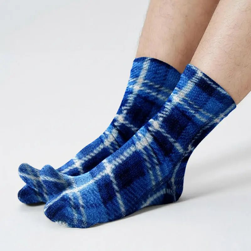 Polar Feet Fleece Tabi Socks - Flannel - TLW Shoes