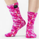 Polar Feet Fleece Tabi Socks - Kaleidoscope - TLW Shoes