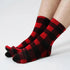 Polar Feet Fleece Tabi Socks - Lumberjack - TLW Shoes