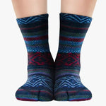 Polar Feet Fleece Tabi Socks - Nordic - TLW Shoes