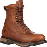 Rocky Original Ride Men's Lacer Waterproof Western Soft Toe Boots Fq0002723 In Brown - TLW Shoes