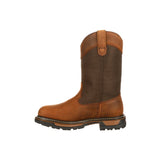 Rocky Original Ride Men's 200G Insulated Waterproof Wellington Boots Fq0002867 In Brown - TLW Shoes