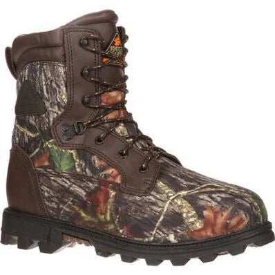 Rocky Big Kids' Waterproof 1000G Outdoor Boots Fq0003627 In Mossy Oak - TLW Shoes