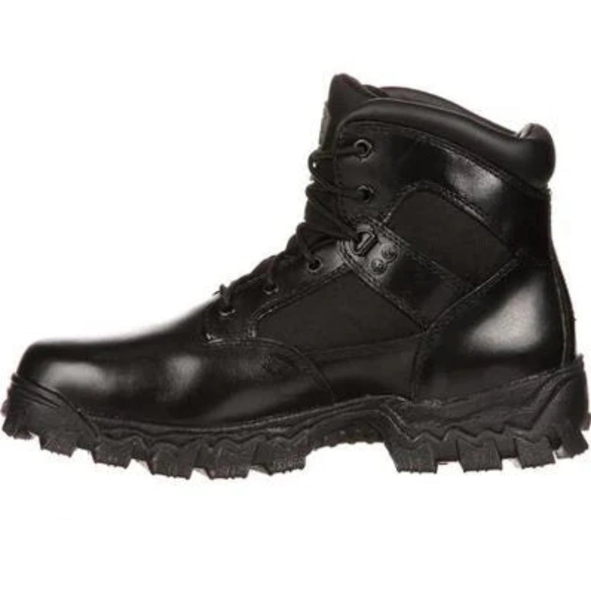 Rocky Alpha Force Women's Waterproof Soft Toe Work Boots Fq0004167 In Black - TLW Shoes