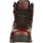 Rocky Mobilite Men's Steel Toe Waterproof Work Boots Fq0006114 In Brown - TLW Shoes