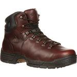 Rocky Mobilite Men's Steel Toe Waterproof Work Boots Fq0006114 In Brown - TLW Shoes