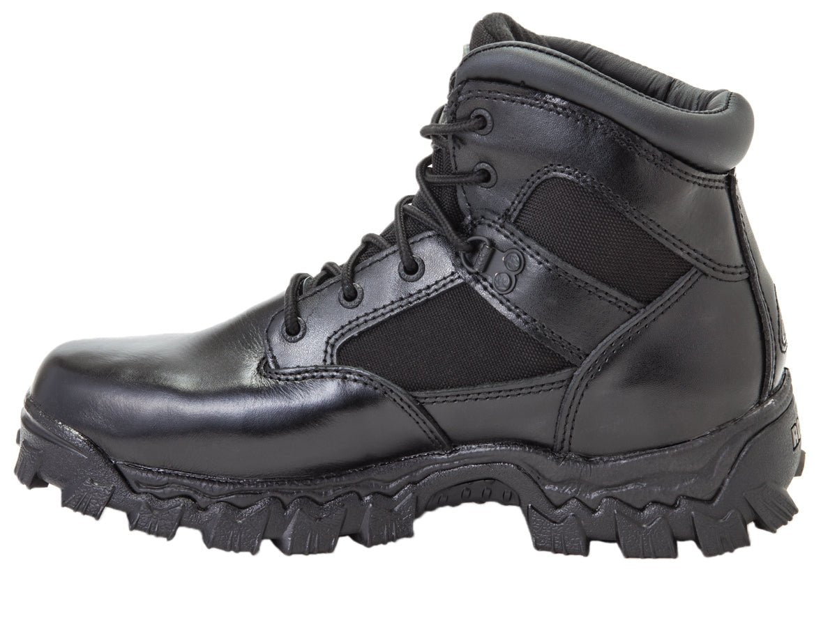 Rocky Alpha Force Men's Composite Toe Waterproof Boots Fq0006167 In Black - TLW Shoes