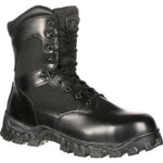 Rocky Alpha Force Men's Zipper Composite Toe Boots Fq0006173 In Black - TLW Shoes