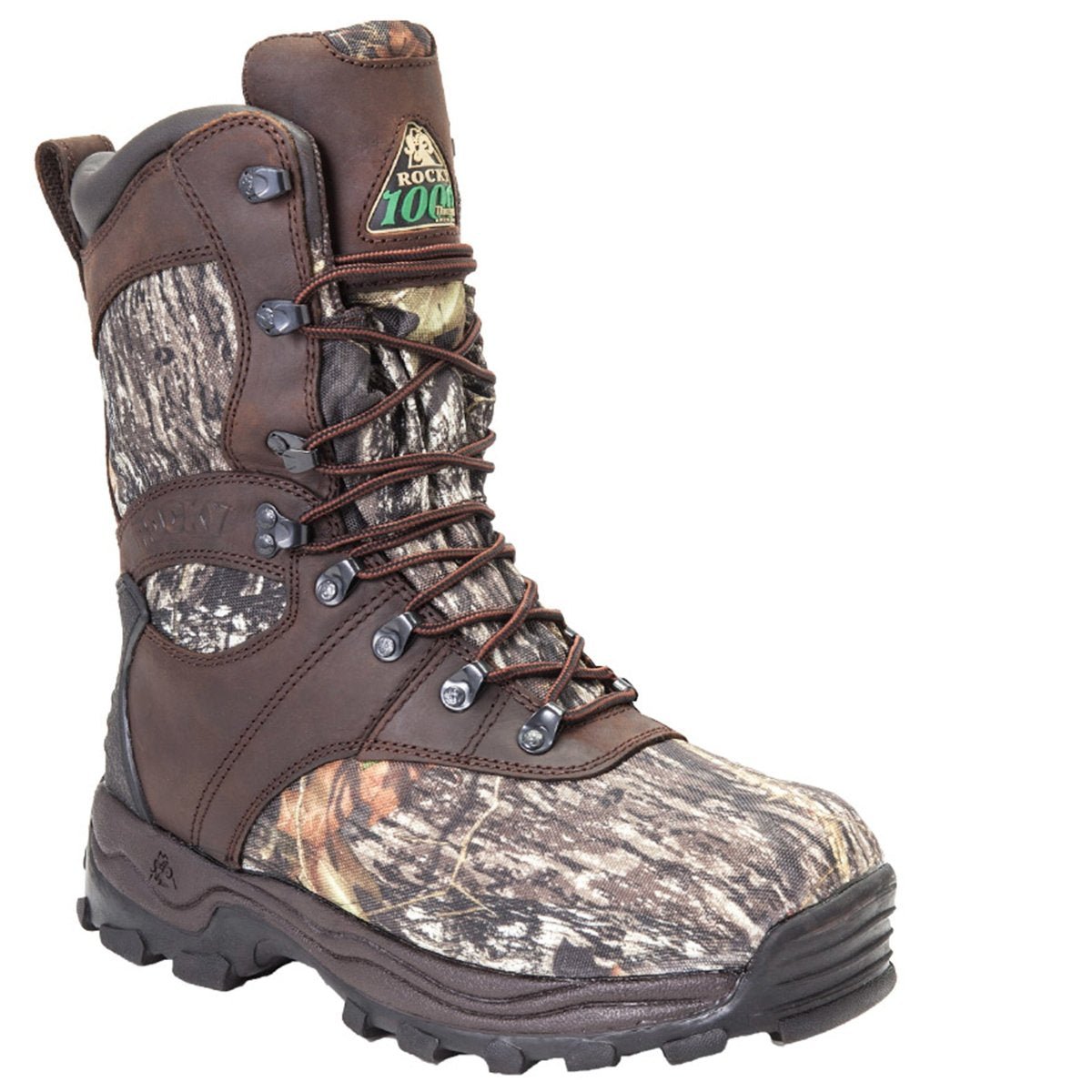 Rocky Sport Utility Men's 1000G Insulated Waterproof Boots Fq0007481 In Mossy Oak - TLW Shoes