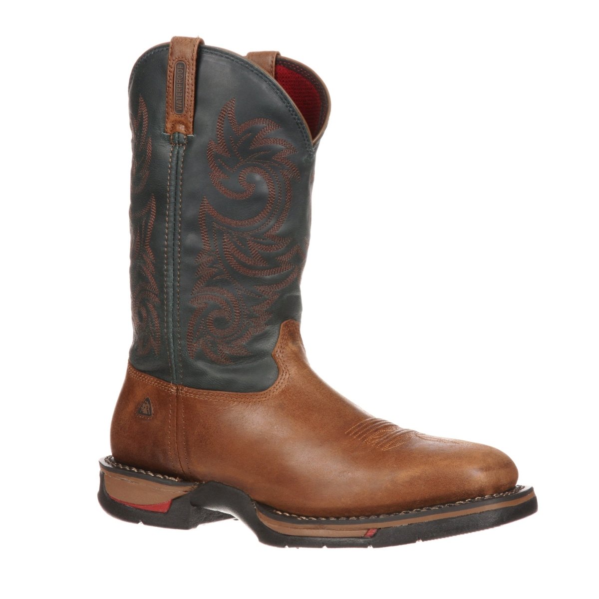 Rocky Long Range Men's Waterproof Western Boots Fq0008656 In Brown - TLW Shoes