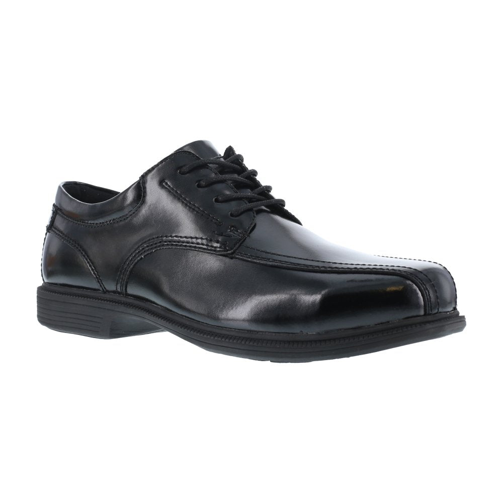 FLORSHEIM MEN'S WORK SHOE'S DRESS LACE OXFORD STEEL TOE CORONIS FS2000 IN BLACK - TLW Shoes