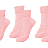 tittimitti® 100% Organic Combed Cotton Luxury Women's Socks 3 - Pack. Made in Italy. - TLW Shoes