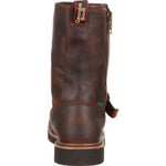 GEORGIA BOOT PULL - ONS MEN'S WATERPROOF WORK WELLINGTON BOOTS G4124 IN BROWN - TLW Shoes