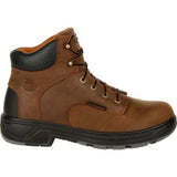 GEORGIA BOOT FLX POINT MEN'S WATERPROOF WORK BOOTS G6544 IN BROWN - TLW Shoes