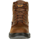 GEORGIA BOOT FLX POINT MEN'S WATERPROOF WORK BOOTS G6544 IN BROWN - TLW Shoes